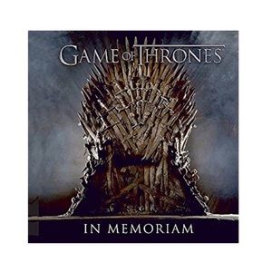 🆕 Game of Thrones In Memoriam Character Guide Book